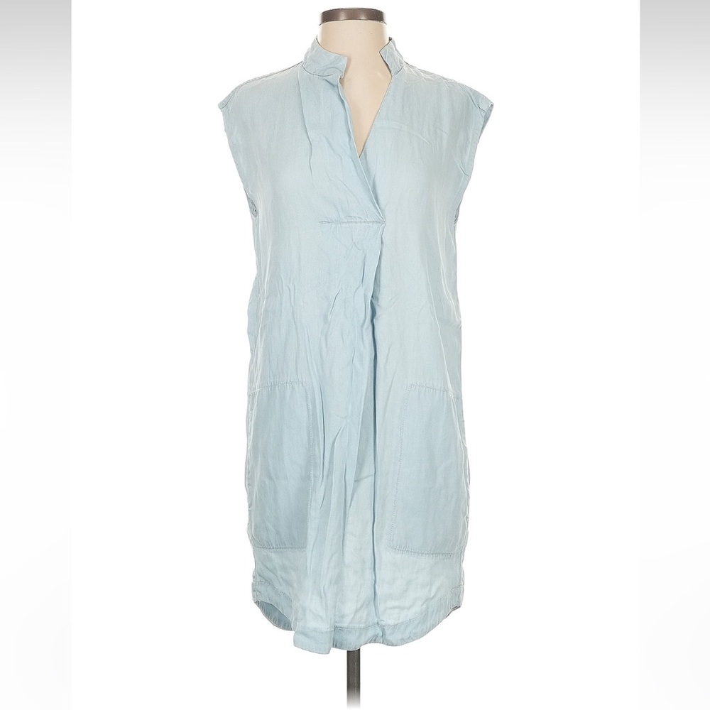RACHEL Rachel Roy Light Blue Sleeveless Mini Dress